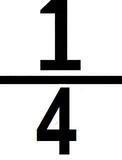 Identify the fraction shown in the picture.